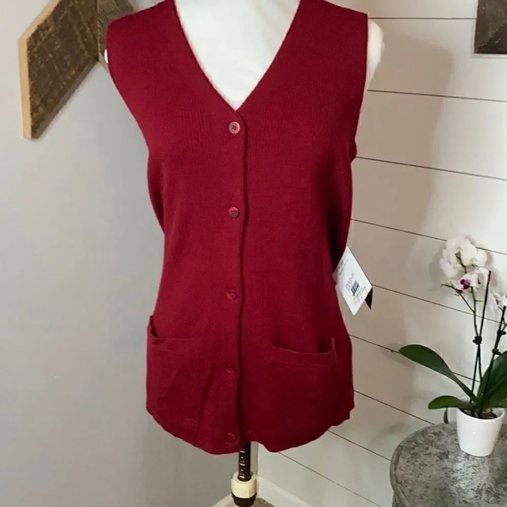 Theo Miles | Vintage 100% Merino Wool Sweater Vest